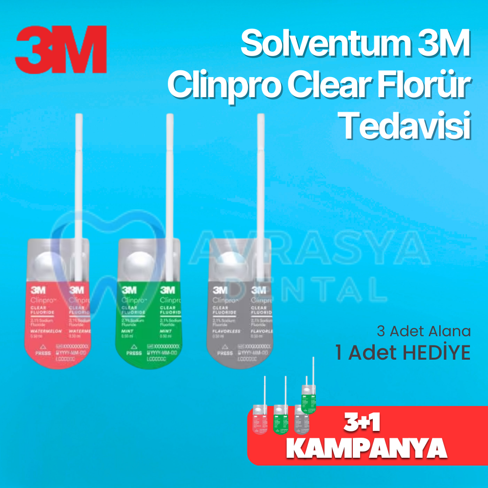 3M Clinpro Clear Florür Tedavisi